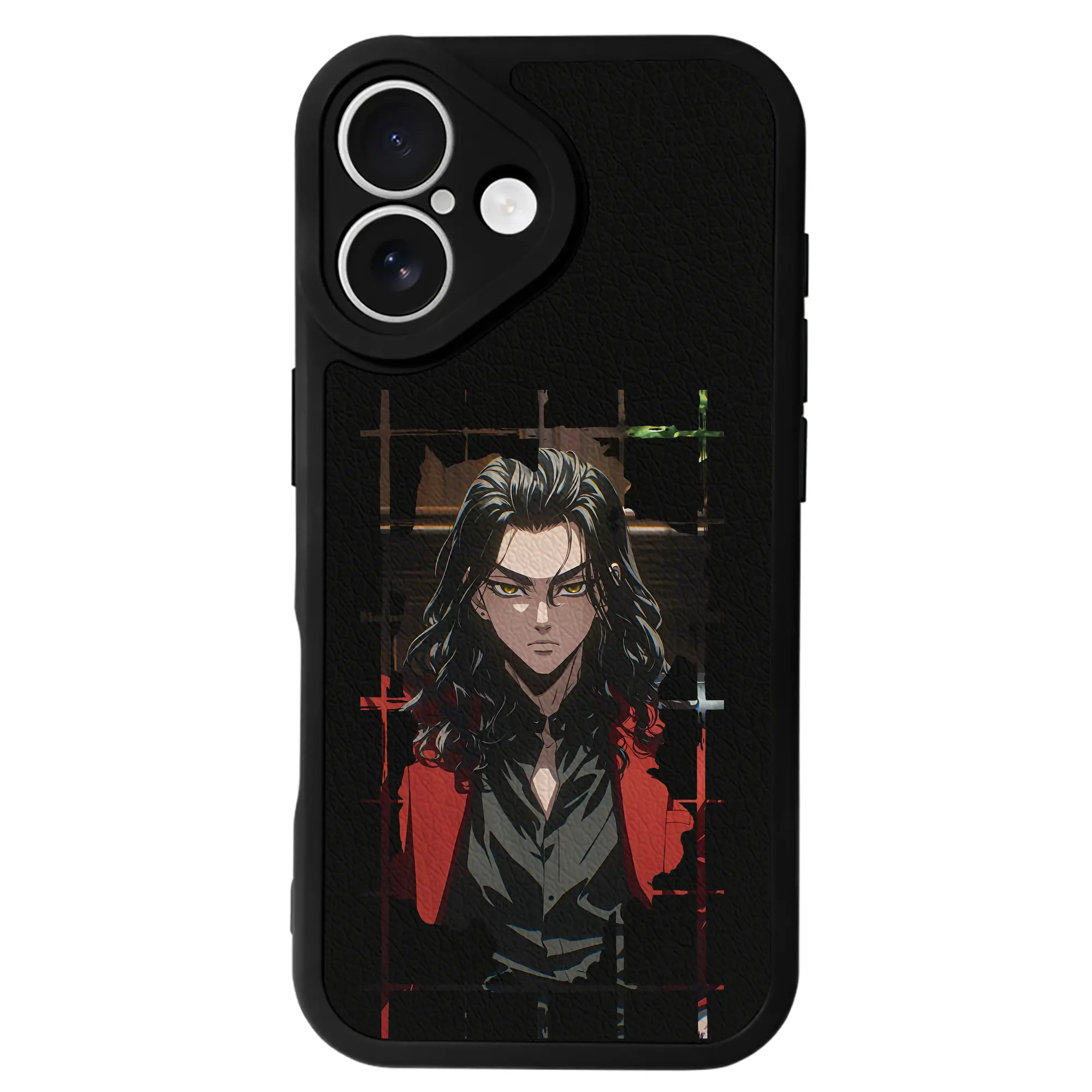 東京リベンジャーズ グッズ,場地圭介 - IPhone 16シリーズ対応 ・ シリコンスマホケース ・ レザー調 ・ 高精度フィット ・ 耐衝撃 ・ ワイヤレス充電対応 ・ 精密カット